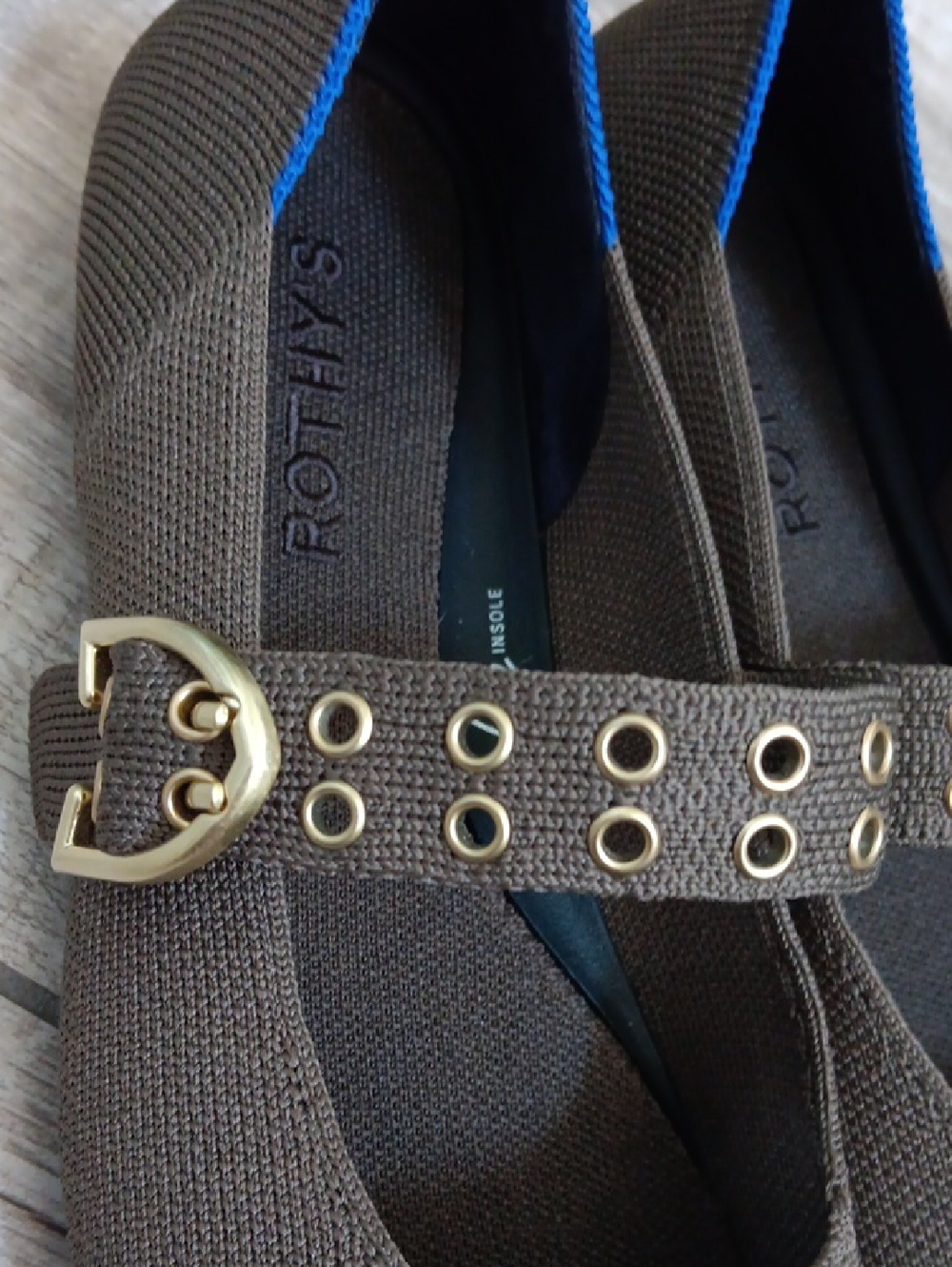 ROTHYS..BALLET MARY JANE..SAFARI ..SIZE 8 - Picture 3 of 7